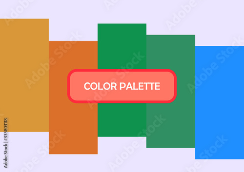 Wallpaper Mural Pallet Color Scheme Combination Illustration Template  Torontodigital.ca