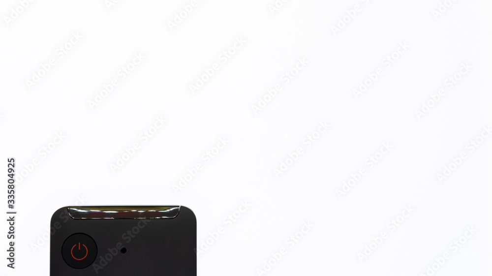 tv remote control on white background isolated tv remote control on white background isolated