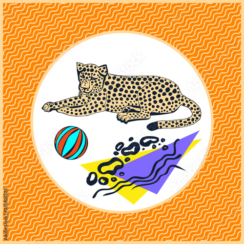 Photography Vector background hand drawn doodle wild cats
