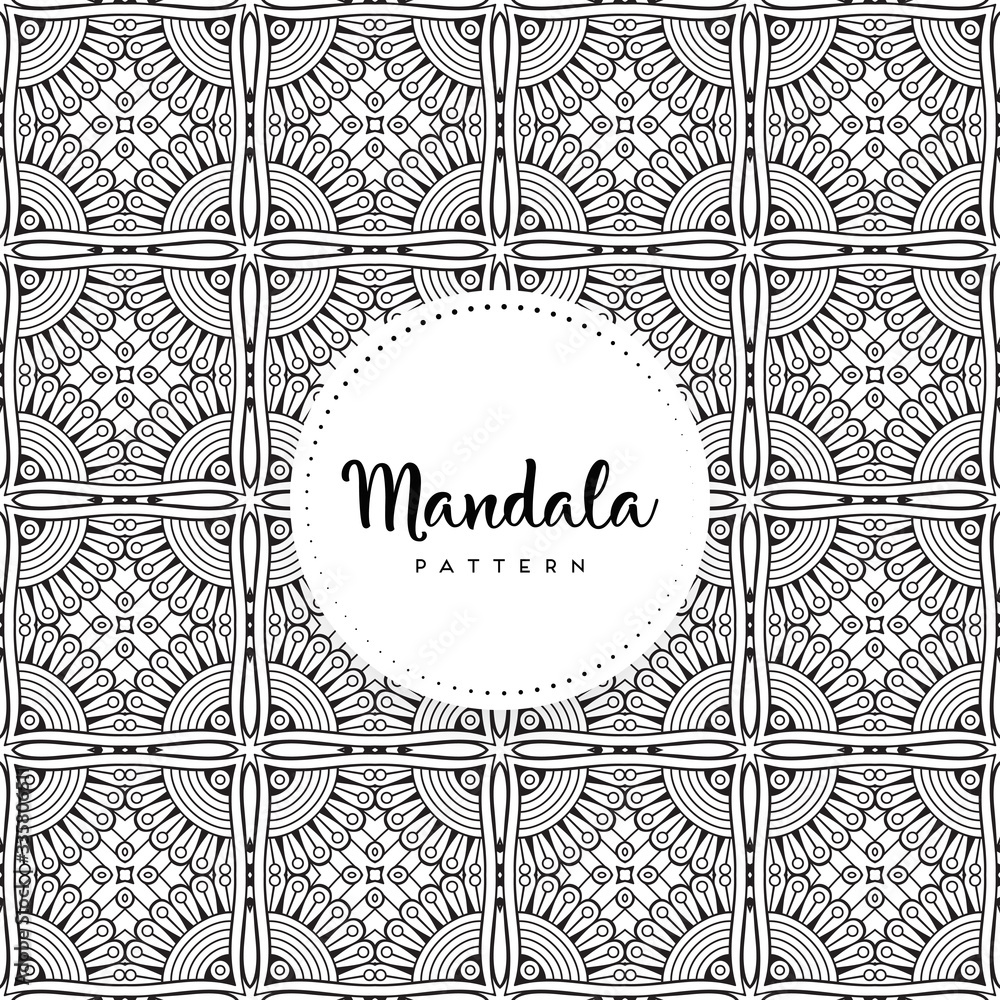 Obraz premium luxury ornamental mandala design background