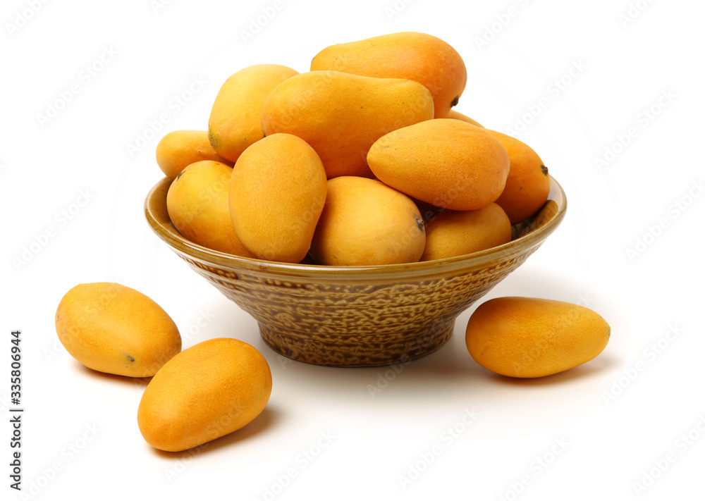 Mango on a white background