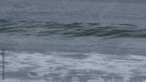 太平洋に面する海岸に打ち寄せる波 Waves crashing on the shore facing the Pacific Ocean