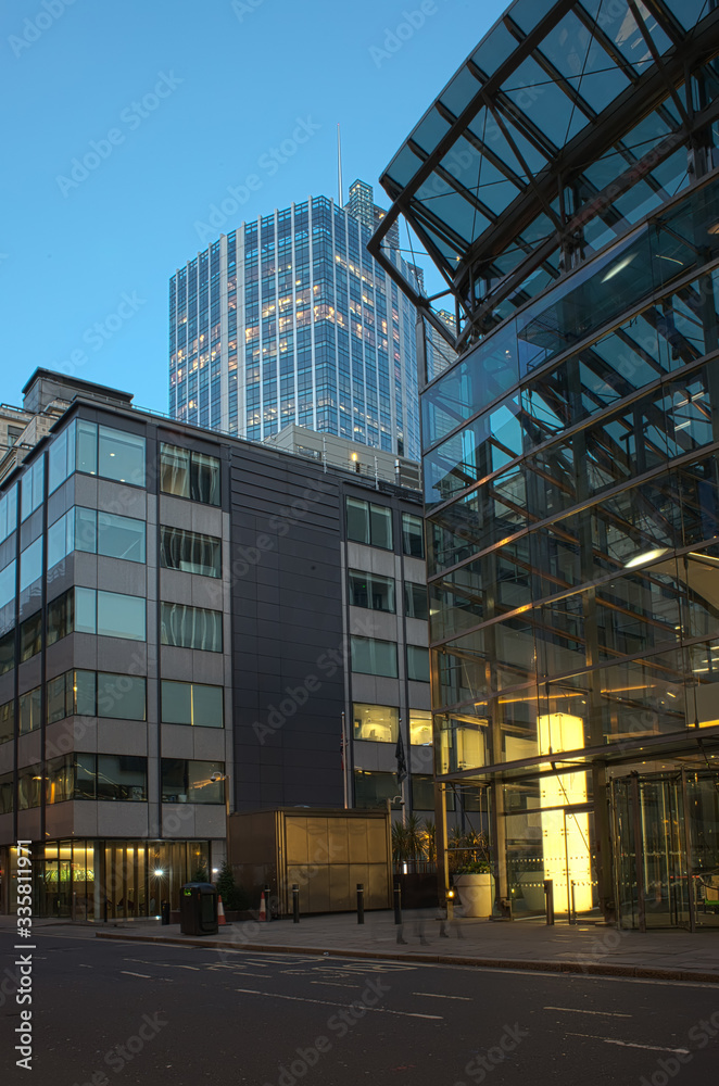 Obraz premium Buildings in city of London