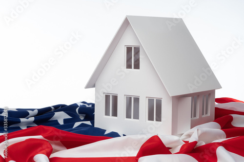 Bild auf Leinwand ?oncept is real estate in the USA