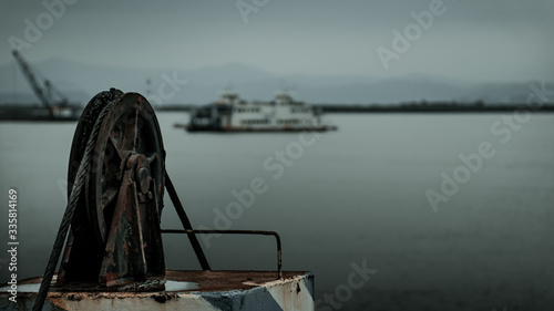Boat in the harbor