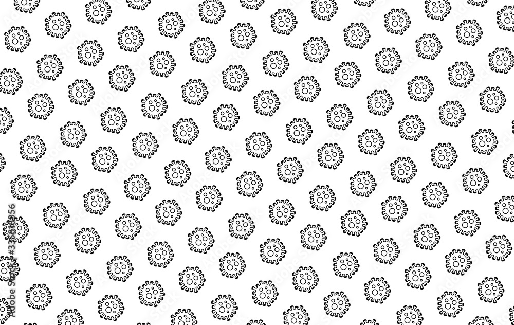 Concept typography design logo on white background. Vector coronavirus logo or COVID-19 seamless repeating pattern background 2019-nCoV, Covid 19. Graphic vector for web, print, banner, illustration. Concept typography design logo on white background. Vector coronavirus logo or COVID-19 seamless repeating pattern background 2019-nCoV, Covid 19. Graphic vector for web, print, banner, illustration.