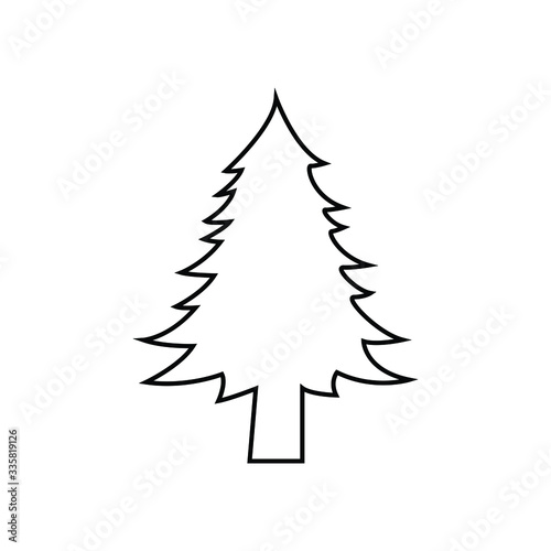 spruce line icon