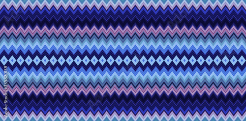 chevron zigzag pattern back...