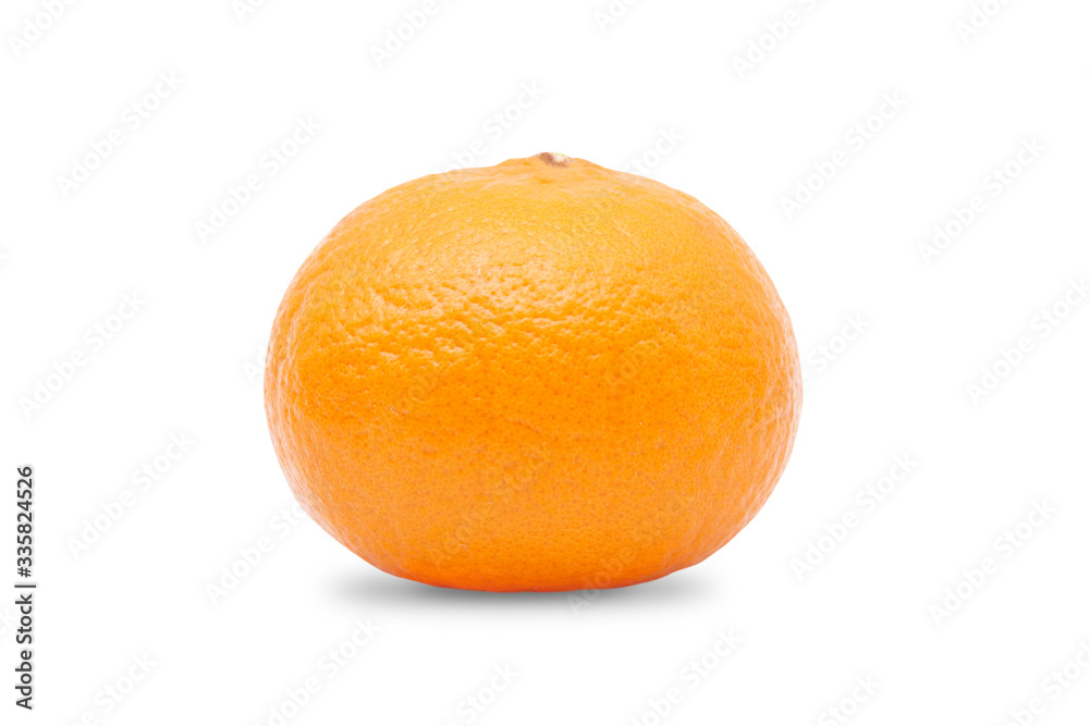 Fresh orange fruit isolated on white background.clipping paths. Fresh orange fruit isolated on white background.clipping paths.
