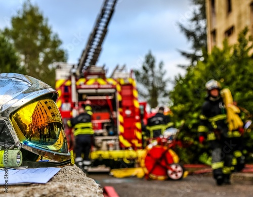 Photos Les sapeurs pompiers dans l'action
