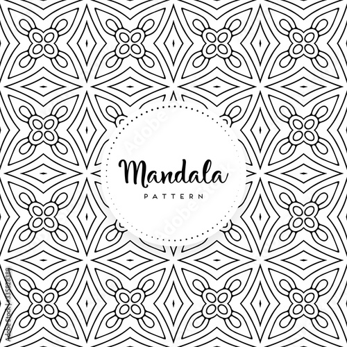 luxury ornamental mandala design background