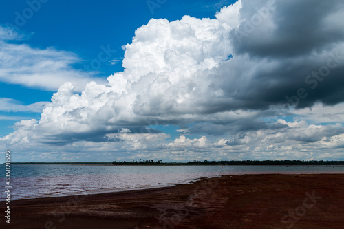 Clouds over a river (Brazil)