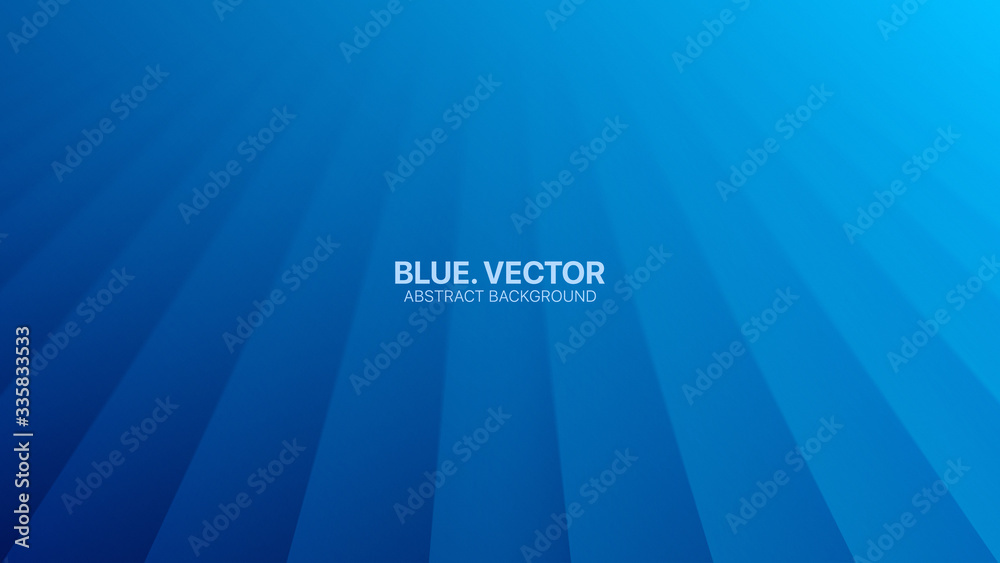 Fotografie Vector Perspective Lines Clear Blank Subtle Business Deep Blue Abstract Background