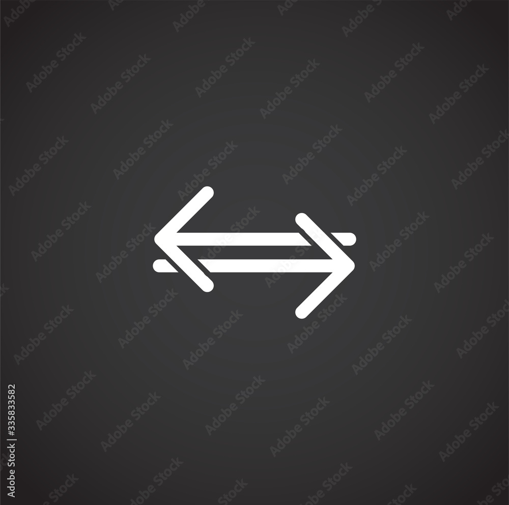 Arrow related icon on background for graphic and web design. Creative illustration concept symbol for web or mobile app Arrow related icon on background for graphic and web design. Creative illustration concept symbol for web or mobile app