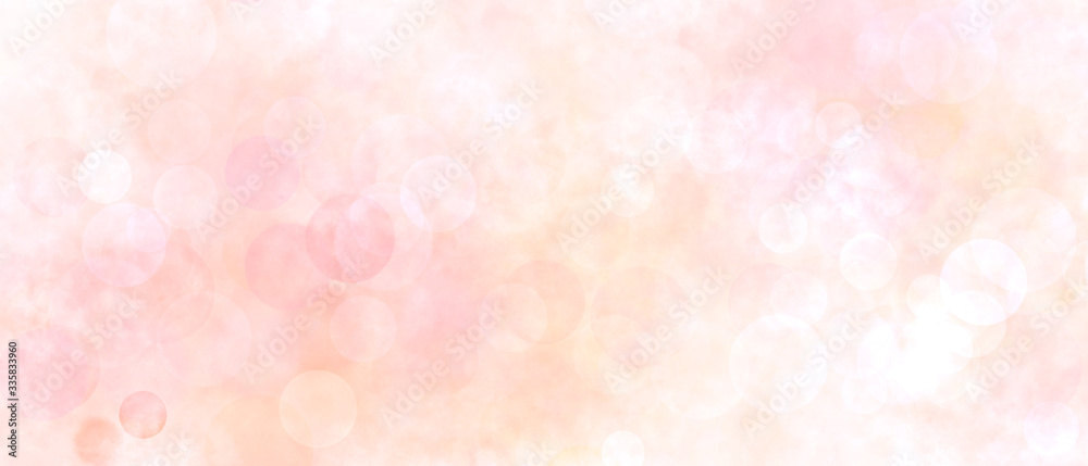 Romantic abstract bokeh background. Blurry spots of pink and orange colors.
Romantic abstract bokeh background. Blurry spots of pink and orange colors.