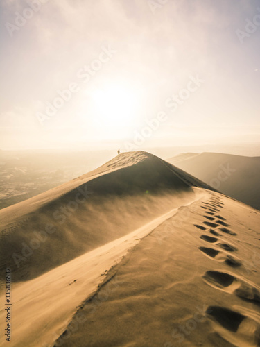 Fototapeta Naklejka Na Ścianę i Meble -  sunset in the sand