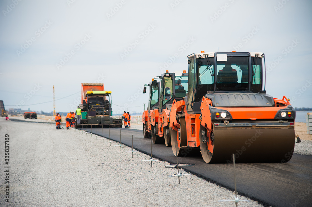 Construction of a new road