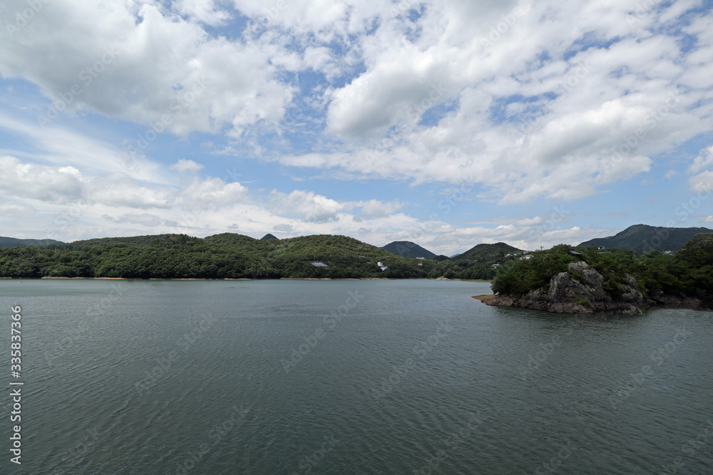 lake in the mountains