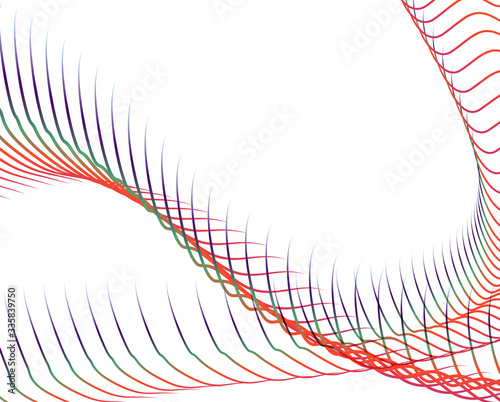 Abstract background blend wave line design for Wallpaper, Banner, Background, Card, Book Illustration, landing page