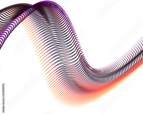 Abstract background blend wave line design for Wallpaper, Banner, Background, Card, Book Illustration, landing page