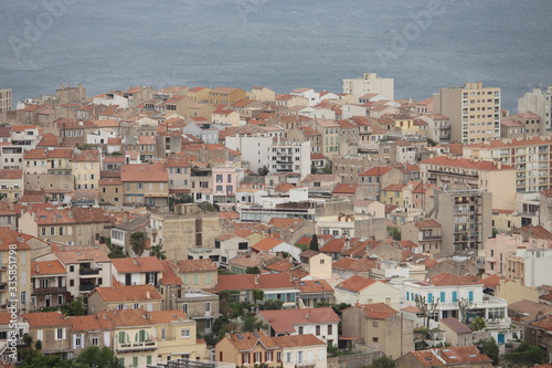 ville de marseille, densité des habitations © SerinusCanaria