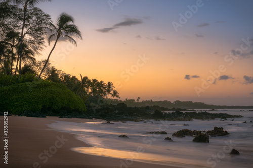 Sunset on Maui's Beach