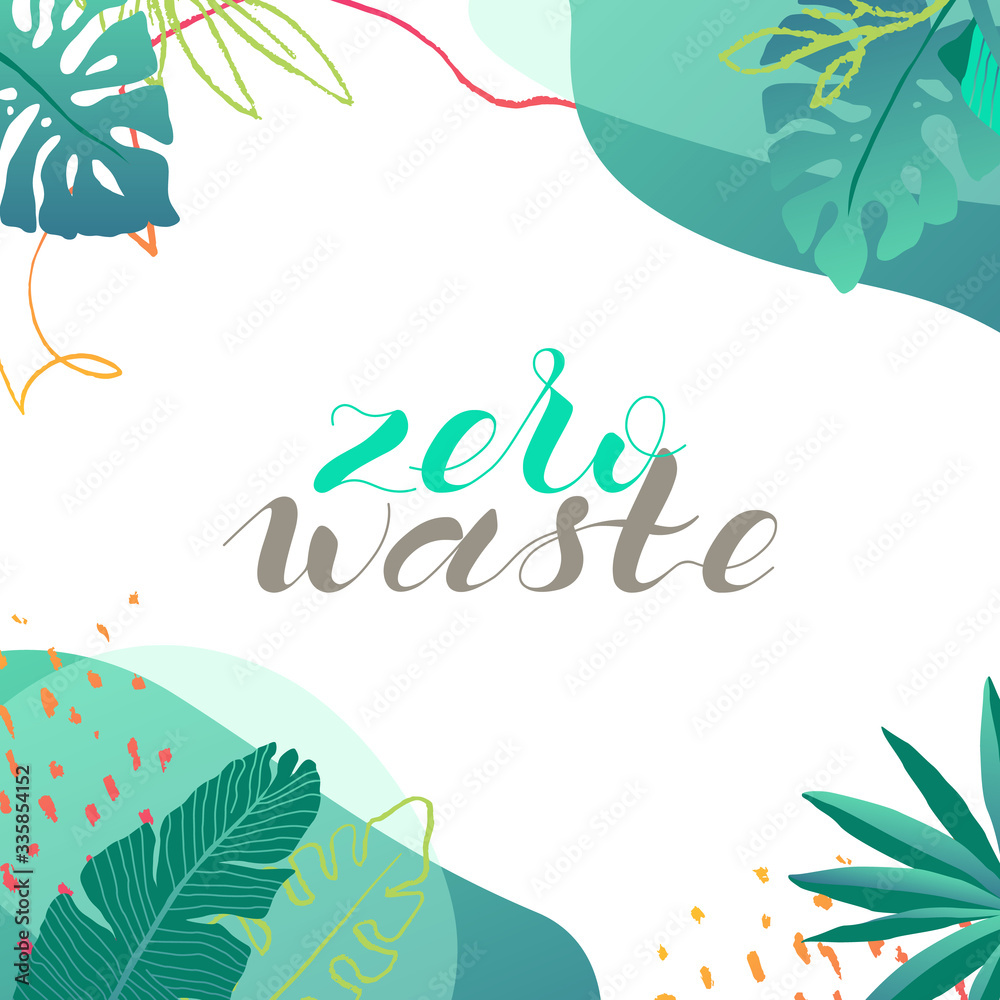 Obraz premium Vector website design save the planet vector illustration