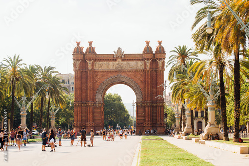Barcelona, Spain arc de Triomphe