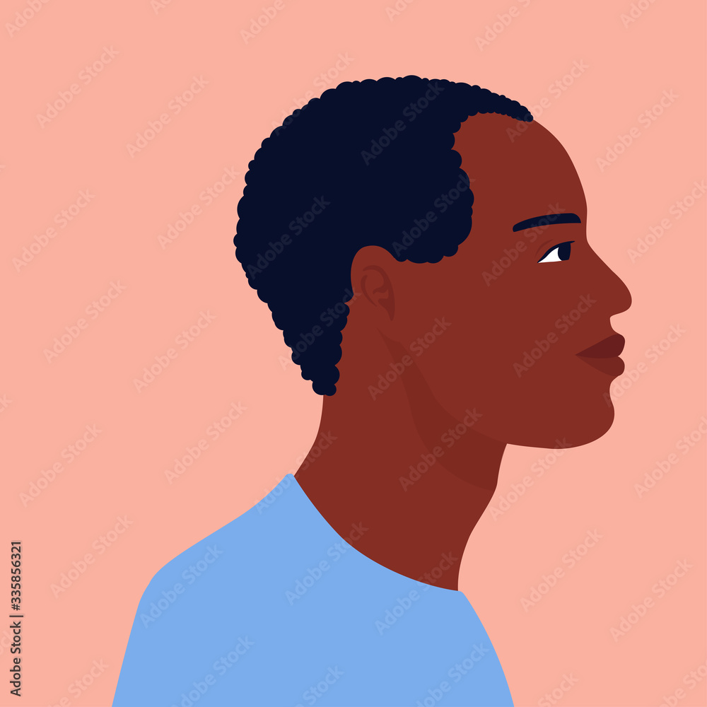 man profile on isolated background vector illustration man profile on isolated background vector illustration