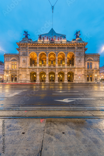 The Vienna State Opera in Austria.