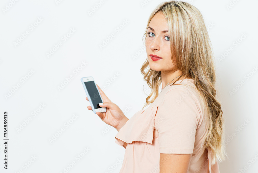 Woman with smartphone Woman with smartphone