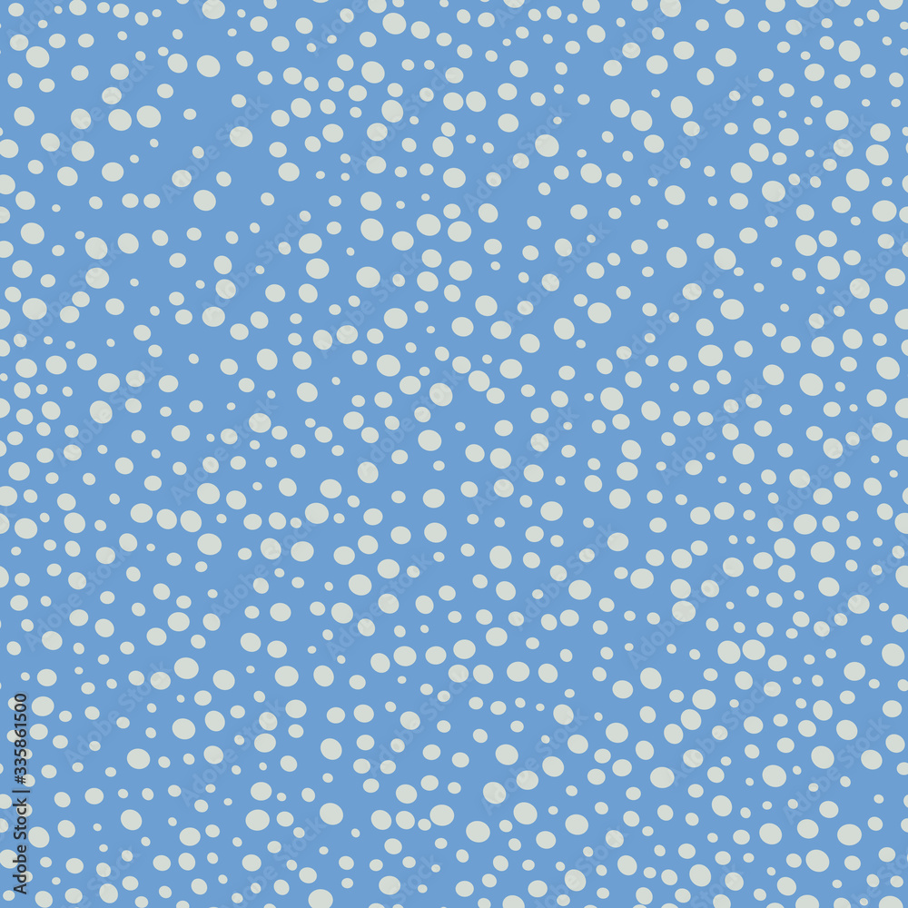 Grey playful spot, polka dot seamless pattern, perfect for fashion, home, stationary, kids. 