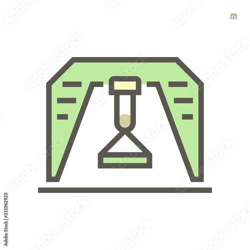 Gantry crane icon, 64x64 perfect pixel and editable stroke.