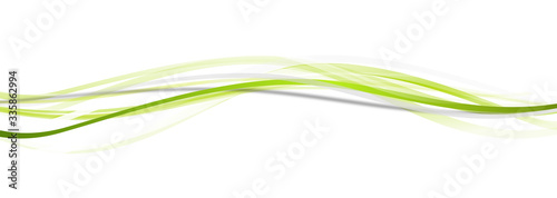 Welle Backgrund Business Grün Band Banner Wellen Hintergrunf 
