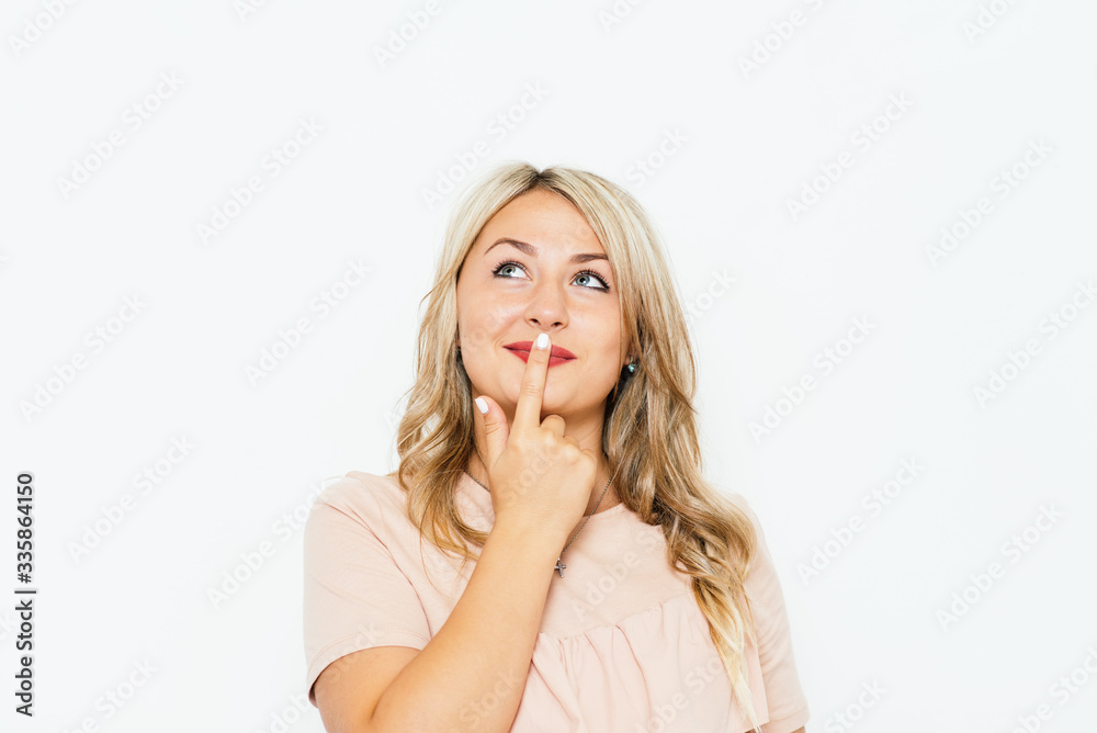 Woman thinks Woman thinks
