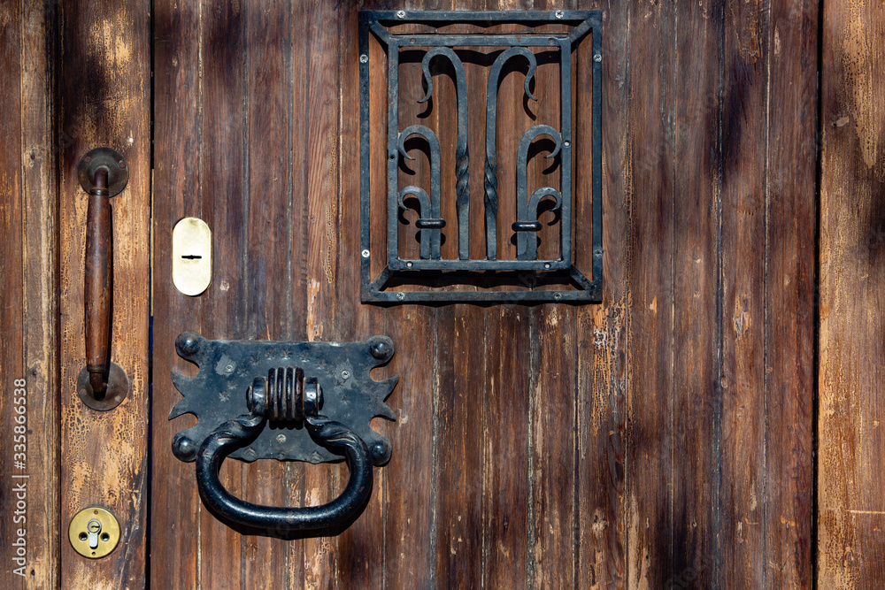 old wooden door old wooden door