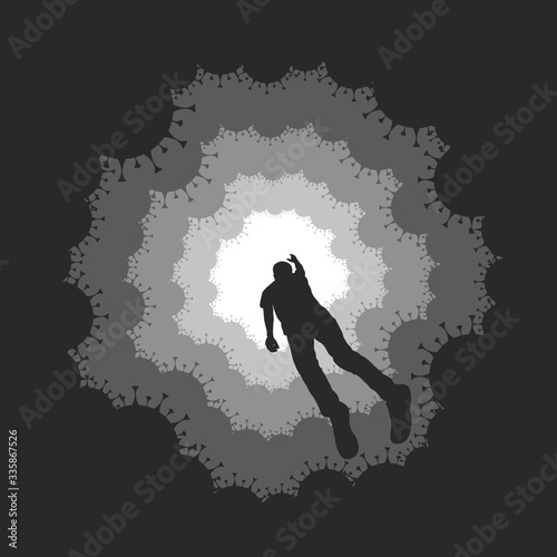 The light at the end of the coronavirus tunnel through which the human soul flies