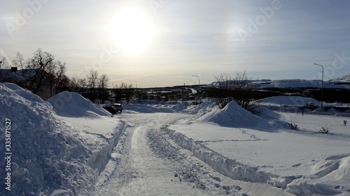 landscape of Kiruna in northern Sweden © Max Folle