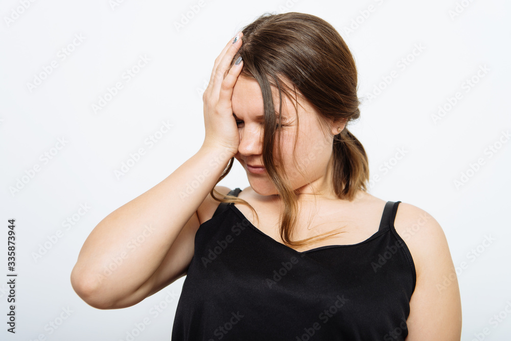 Fototapeta premium Despair woman