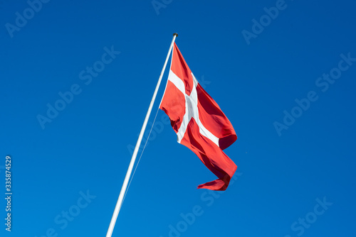 Bandiera al vento Danimarca