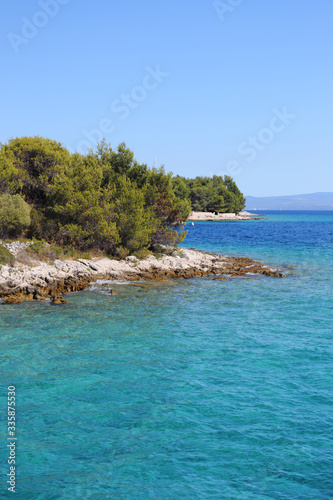  Landscapes of Croatia's islands and beaches © moniadk