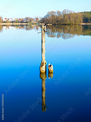 Der schöne Templiner Stadtsee in der Uckermark photo