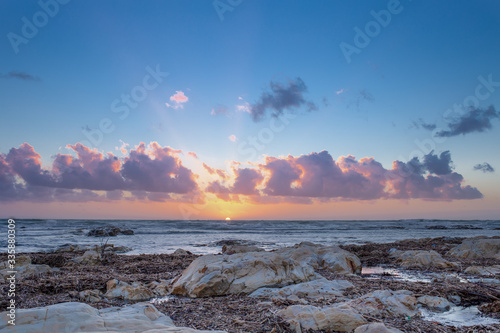 Tramonto in spiaggia  photo