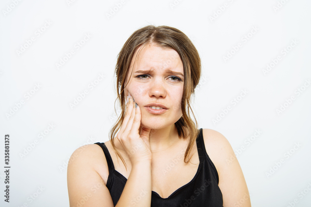 Toothache woman Toothache woman