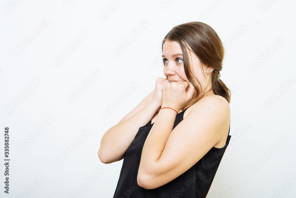 Woman surprised Woman surprised