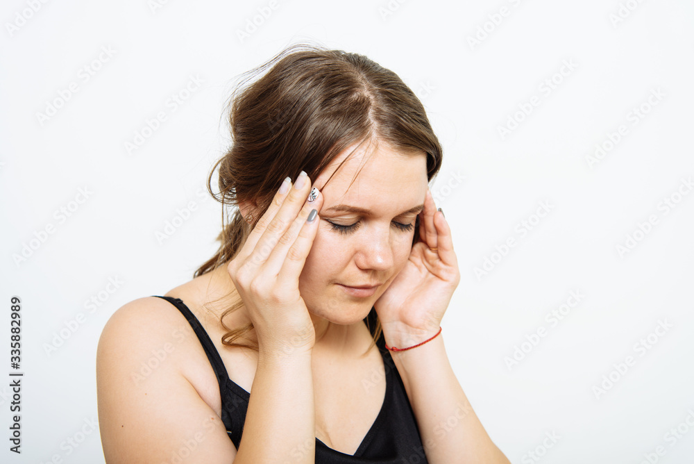 Headache woman Headache woman