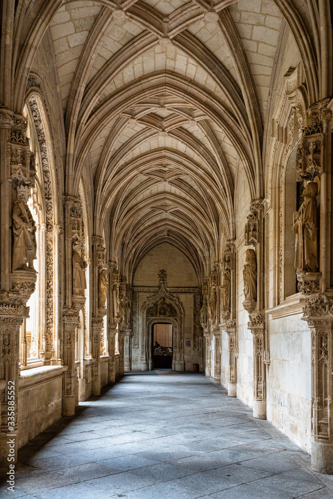 Monastery of San Juan de los Reyes in the Old city of Toledo, Spain