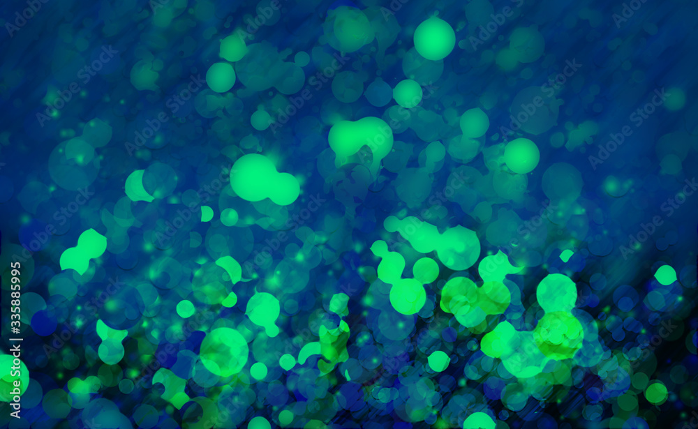 Blue elegant abstract bokeh background design Blue elegant abstract bokeh background design