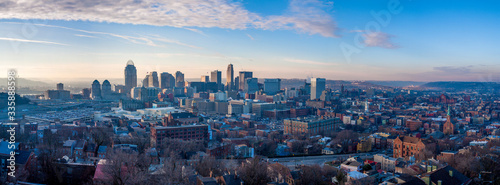 Morning Panorama of Cincinnati, Ohio