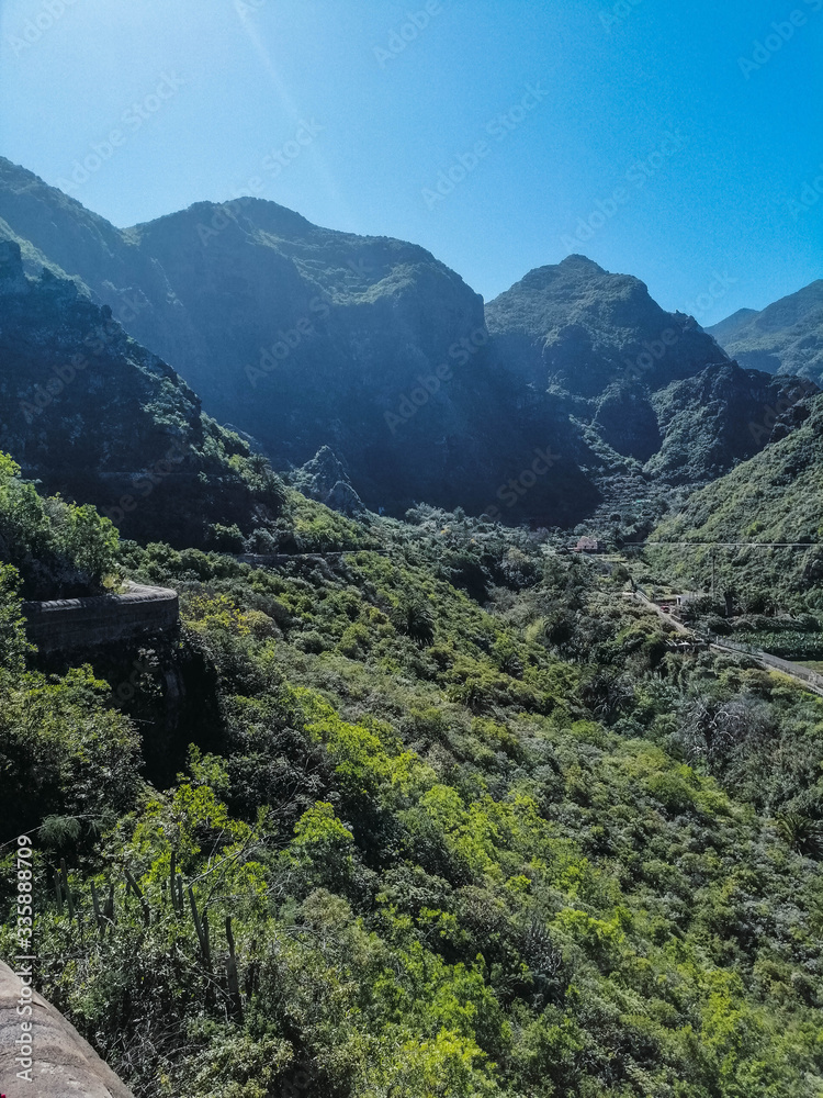 mountains in the mountains, in the Canary Islands